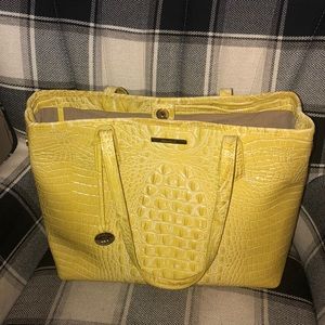Brahmin Yellow Tote